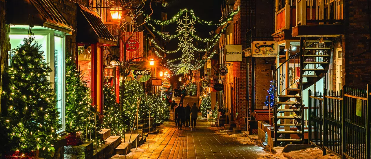 Magical Old Quebec at Christmas