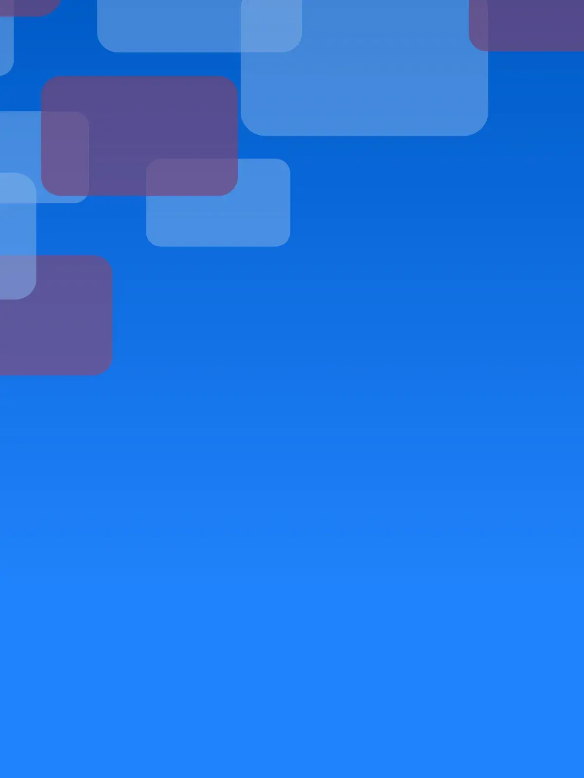 Two gift cards on a blue background with overlapping translucent squares. The top card features grocery store logos surrounded by fruits and vegetables. The bottom card is a red Tim Hortons–branded gift card tilted slightly.
