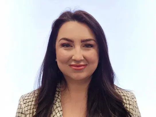 Insurance agent Haley MacDonald