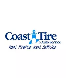 Coast tire auto service logo