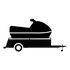Personal watercraft trailer